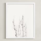 "Mytoi Tree 01 " - Art Print in Birch Grey by jinseikou - Framed