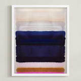"Do It Anyway 2" - Art Print in Navy by HAPI ART - Framed