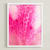 "Pattern in pink" - Art Print in pinky by NSMARK - Framed
