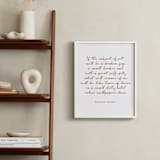 "Custom Quotes" - Custom Print in Rustique by Minted - In a Room