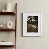 "With a Heart: Portrait Framed Photo" - Framed Photo in Taupe by Laura Hamm - In a Room