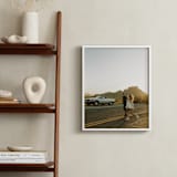 "The Big Picture: Portrait Framed Photo" - Framed Photo in White by Minted - In a Room