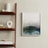 "Finding Balance No.2" - Art Print in Emerald by Karen Kardatzke - In a Room