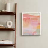 "Rising Light" - Art Print in Sunrise by Hooray Creative - In a Room