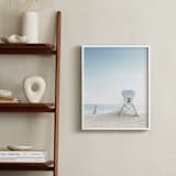 "Tower 2" - Art Print in tower blue by Kamala Nahas - In a Room