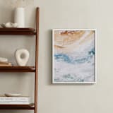 "Sediment No 1" - Art Print in Beige by Kelly Ventura - In a Room