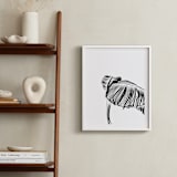 "Tropical Wave" - Art Print in Noir by Alicia Youngken - In a Room