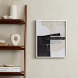 "Last Tuesday" - Art Print in Sand by Jennifer Daily - In a Room