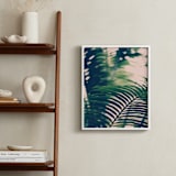 "Labyrinths" - Art Print in forest green by ALICIA BOCK - In a Room