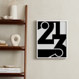 "LA  213" - Art Print in Black and White by Jennifer Morehead - In a Room