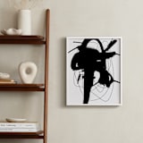 "synapse" - Art Print in Black and White by Ilana Greenberg - In a Room