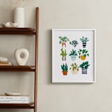 "Planted" - Art Print in Fresh white by Afton Harding - In a Room