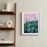 "Feel So Fine" - Art Print in Emerald Green by Sarina Diakos - In a Room