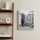 "Rue" - Art Print in Paris White by Krissy Bengtson - In a Room