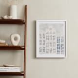 "skyscraper" - Art Print in White by Susanne Kasielke - In a Room