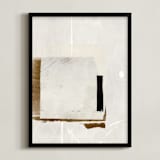 "You Should Know II" - Art Print in Sable by Jennifer Daily - Framed