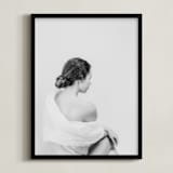 "Reflection of Sienna" - Art Print in Subtle by Ilze Lucero - Framed
