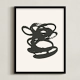 "Morning Meditation no. 2" - Art Print in shadow by Sara Hicks Malone - Framed