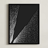 "Galaxy" - Art Print in Midnight by Lying on the grass - Framed
