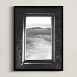 "Room With a View I" - Art Print in Ash by Kamala Nahas - Framed