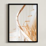 "stair" - Art Print in color by jessi gilbert - Framed