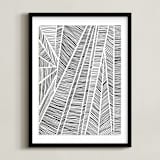"Merging" - Art Print in Midnight by raven erebus - Framed