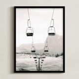 "Lift" - Art Print in Steel by Ellen Schlegelmilch - Framed