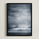 "moody blues 1" - Art Print in indigo by Kamala Nahas - Framed