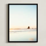 "Cannon Beach No. 2" - Art Print in Color by Kamala Nahas - Framed