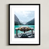 "Wild Blue Yonder" - Art Print in Glacier by Korry Brown - Framed