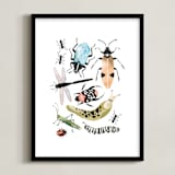 "Buggy" - Art Print in Brights by Alethea and Ruth - Framed