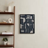 "Monochrome" - Art Print in Black by Lena Erysheva - In a Room