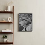 "concrete cylinders" - Art Print in Stone by Alaric Yanos - In a Room