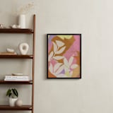 "Blossom's Breath" - Art Print in Goldenrod by cyrille gulassa - In a Room