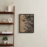 "Black Sand III" - Art Print in Onyx by Karly Rose Sahr - In a Room