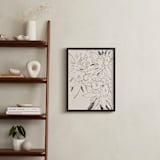 "Azalea en Noir" - Art Print in Ink by Catilustre - In a Room