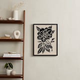"Magnolia" - Art Print in Sand by Sherley Ferreira - In a Room