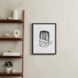 "Packed Like Sardines" - Art Print in Ink by Annie Montgomery - In a Room