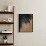 "Black Sand II" - Art Print in Onyx by Karly Rose Sahr - In a Room