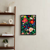 "Summer Flowers" - Art Print in Bouquet by Mojca Dolinar - In a Room