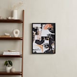 "Which Way? -Right" - Art Print in sienna sun by Harriet Spivack - In a Room