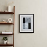 "tonality IV" - Art Print in Slate by Sara Hicks Malone - In a Room