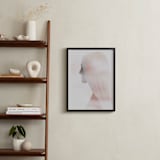 "portrait of a lady" - Art Print in fallow by Maja Cunningham - In a Room