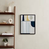 "Meter" - Art Print in Midnight by Liz Taylor Creative - In a Room