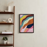 "Natural Fluctuation II" - Art Print in Dusty Rose by melanie mikecz - In a Room
