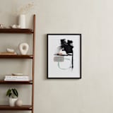 "Untitled 4" - Art Print in Black and White by Jaime Derringer - In a Room