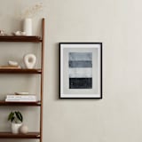 "tonality II" - Art Print in Slate by Sara Hicks Malone - In a Room