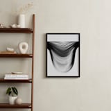 "Aligned" - Art Print in Onyx by Shannon Kohn - In a Room