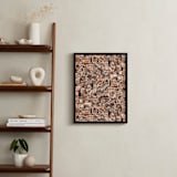 "Little Town" - Art Print in Mild Contrast by David Michuki - In a Room