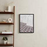 "Palace Walk 2" - Art Print in sandstone by Kamala Nahas - In a Room